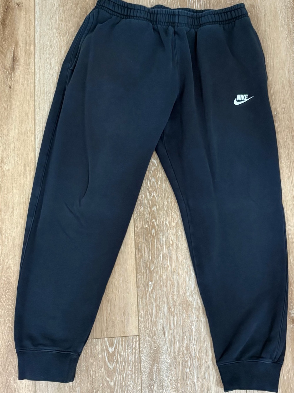 Nike men’s Black Fleece Jogger Pants - Comfortable Everyday Bottoms